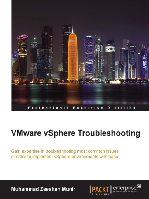 Title details for VMware vSphere Troubleshooting by Muhammad Zeeshan Munir - Available